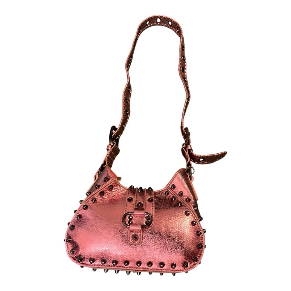 NWOT Studded Pink Shoulder Bag